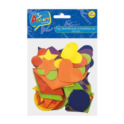 FIGURA GEOMETRICA GOMA EVA ART & CRAF 407543