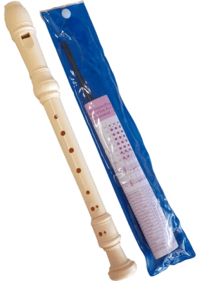 Flauta Dulce SOBRE AZUL