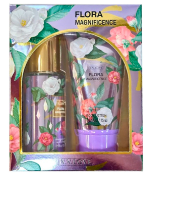 Set de perfume-locion flora magnificence