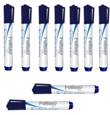 PLUMON PIZARRA PUNTA RED  AZUL FULTON´S1