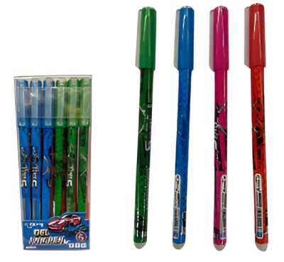 LAPÍZ GEL BORRABLE 12 COLORES MOTARRO