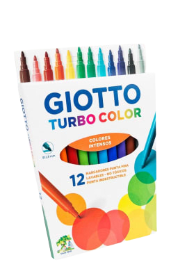 MARCADORES GIOTTO TURBO COLOR 12UNI 010369