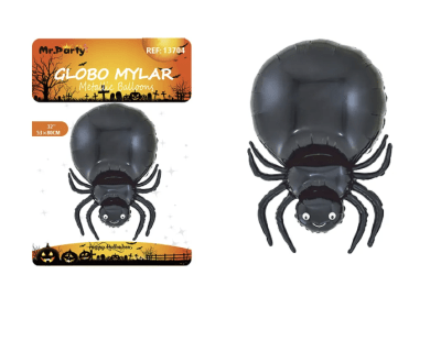 GLOBO ARAÑA HALLOWEEN 13704