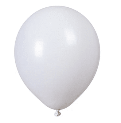 GLOBO BIG PARTY Nº9 BLANCO 50UNI