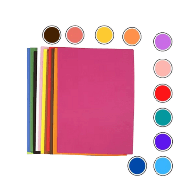 GOMA EVA SURTIDA 20X30 10 UNIDADES 388294