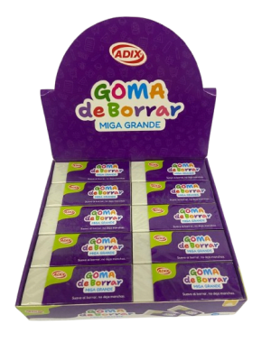 Goma de Borrar Miga Grande ADIX