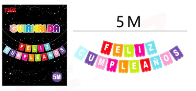 GUIRNALDA FELIZ CUMPLEAÑOS