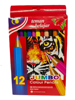 Lapiz color Jumbo Belajar LARGO 12PCS TB050021