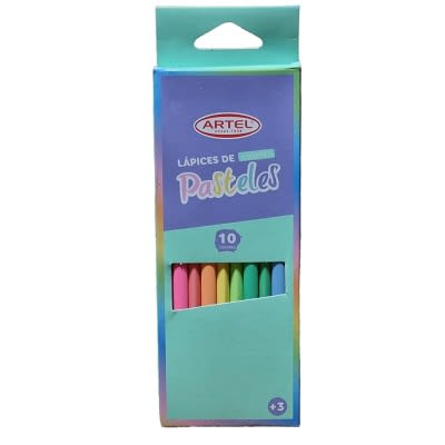 LAPÍZ DE COLOR ARTEL LARGO 10 UNIDADES