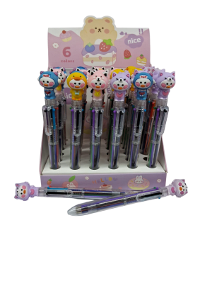 LAPIZ 10 COLORES DISEÑO PATO