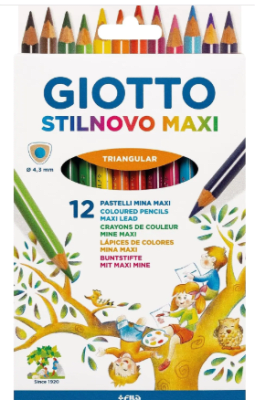 Lapiz color giotto stilnovo maxi 12col