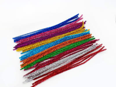 LIMPIA PIPA GLITTER 50UNI ALE-EN2191