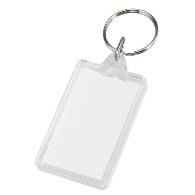 LLAVERO PORTA FOTO ACRILICO cuadrado ALE-DIC2340