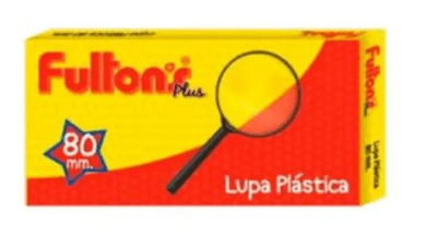 Lupa Fulton´s plastica 80mm