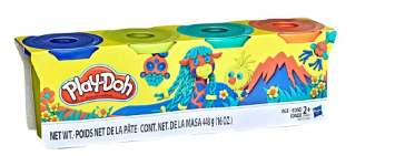 Masa Play-Doh 4uni 448grs