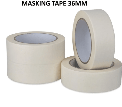 CINTA MASKING GOLDENPOWER 36 MM X 25 MTS