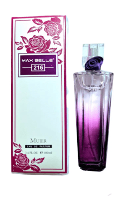 PERFUME MUJER  MAX BELLE 216  100ML MB0312161
