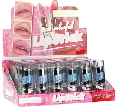 Labial lip gloss glitter flamenco MB010238