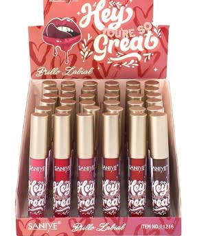 MATTE LIP GLOSS LABIAL FLAMENCO MB011216-A-B