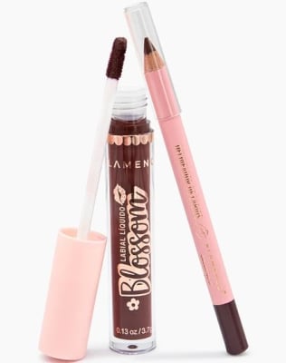 labial matte 2 en 1 lip makeup larga duracion flamenco mb011230