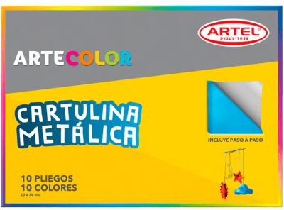 CARPETA ARTEL CARTULINA METALICA