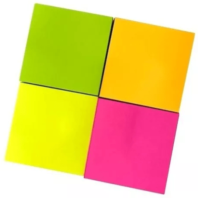 NOTAS ADHESIVAS FLUORESCENTES1