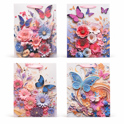 bolsa de regalo dama 32x26x10cm PB-07-610B