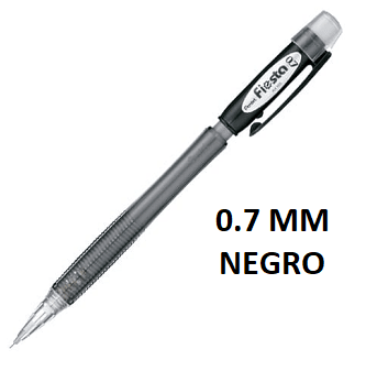 LAPIZ PORTAMINA FIESTA PENTEL 0.7 MM NEGRO