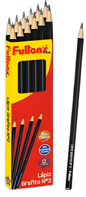 LAPIZ GRAFITO FULTON´S Nº2 12 UNIDADES