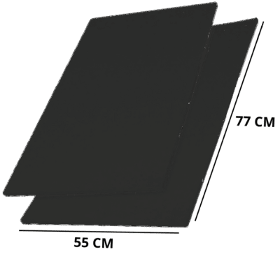 CARTON PIEDRA NEGRO PLIEGO 55 X 77 CM