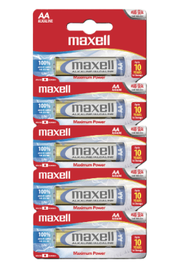 PILA MAXELL ALCALINA 5UNI