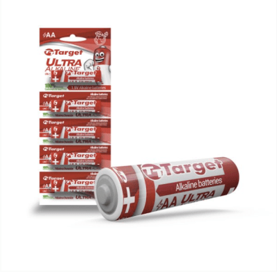 Pila TARGET alcalina AA 5UNI