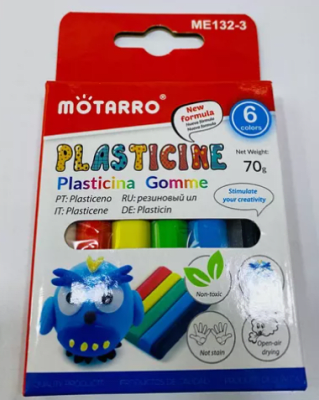 Plasticina motarro 6pcs ME132-3
