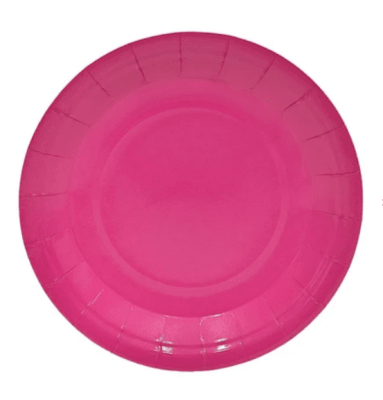 Plato Carton liso 18.5CM 10UNI  ALE-DIC621