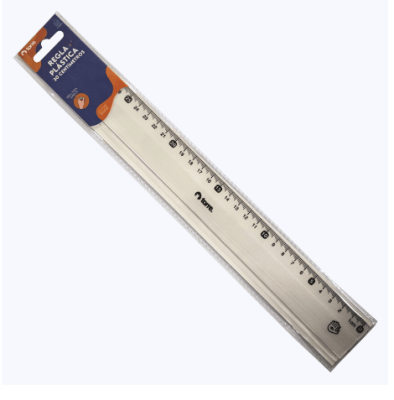 Regla plastica para zurdo 30ml torre