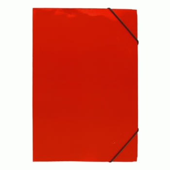 Carpeta Carton Con Elastico  FULTON´S ROJO1