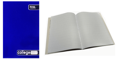 CUADERNO COLLEGE ROSS CALIGRAFIA VERTICAL 80 HOJAS