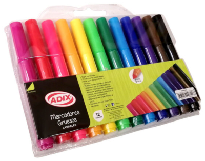 Marcador Jumbo ADIX 12 Unidades