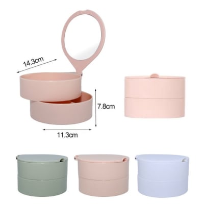 CAJA DE MAQUILLAJE CON ESPEJO SUZJ-35