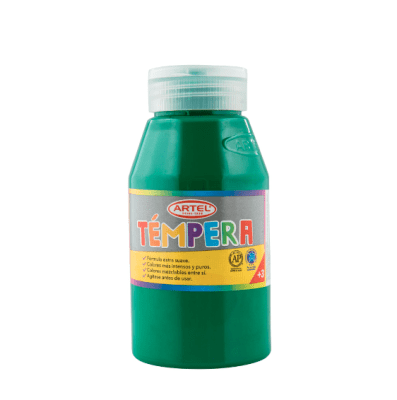 Tempera Artel 250ml verde oscuro1