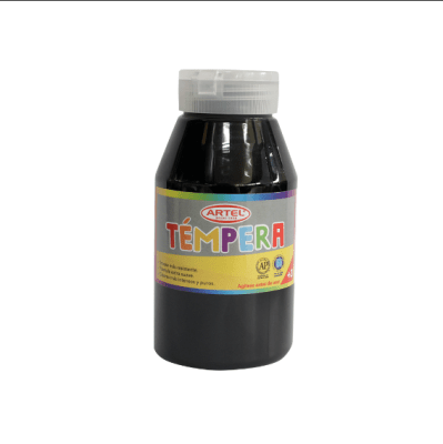 Tempera ARTEL 250ML NEGRO