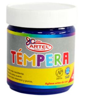 Tempera ARTEL 100ml azul1