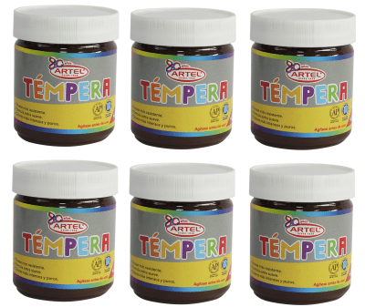 TEMPERA ARTEL SIENA TOSTADA DE 100 ML