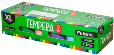 TEMPERA TORRE 12 UNIDADES