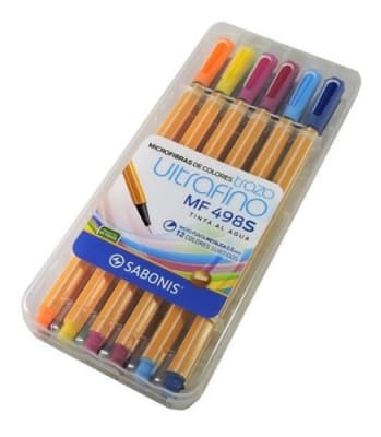 LAPIZ MICROFIBRAS ULTRAFINO MF498S1