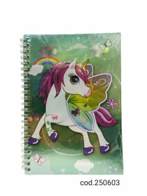 Libreta unicornio A5 2506031