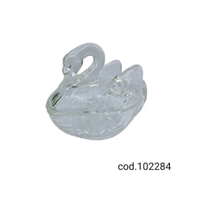 AZUCARERO DE VIDRIO CISNE 102284