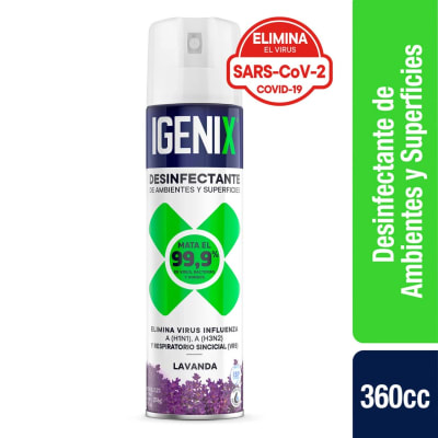 desinfectante aerosol igenix 360cc