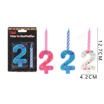 vela de numero n°21