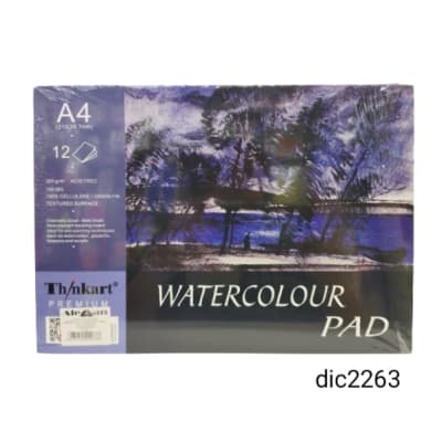 BLOCK ACUARELA 300grs 12hjs A4 ALE-dic2263
